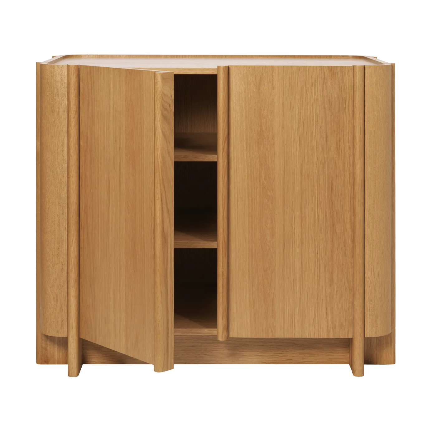 Tilu byrå, Natural oak, 103x58x90 cm Ferm Living