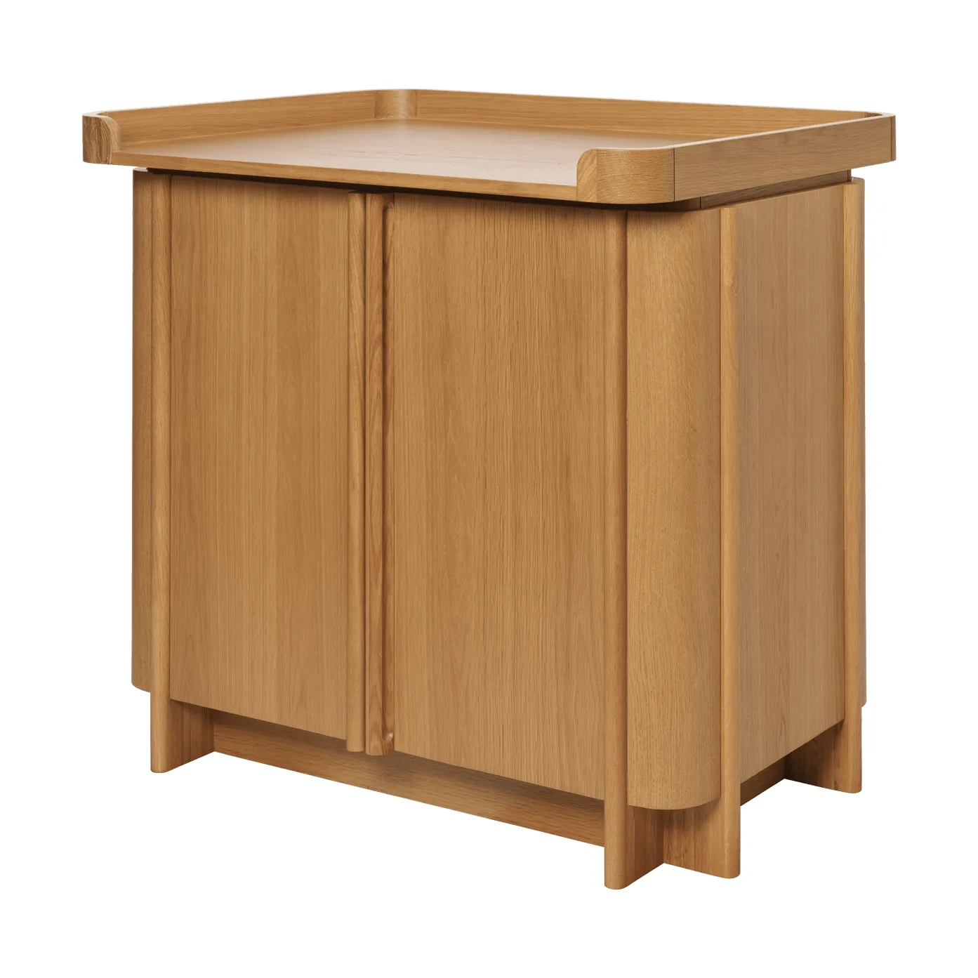 Tilu byrå, Natural oak, 103x58x90 cm Ferm Living