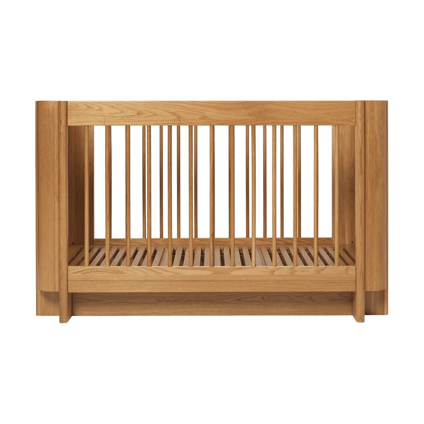 Tilu spjälsäng, Natural oak, 129x68,5x80 cm Ferm Living