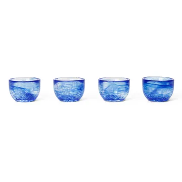 Tinta äggkoppar 4-pack Ø4,8 cm - Blue - Ferm Living