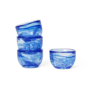 Tinta äggkoppar 4-pack Ø4,8 cm - Blue - Ferm Living