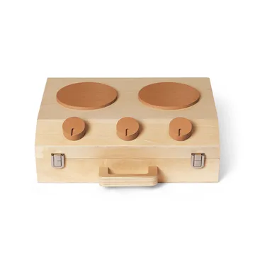 Toro Suitcase Kitchen matlagningsset barn - Natural - Ferm Living