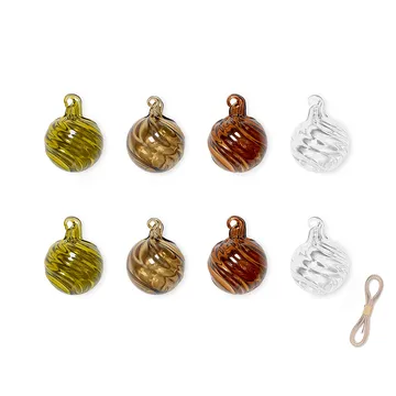 Twirl julkula small Ø4 cm 8-pack - Multi - Ferm Living