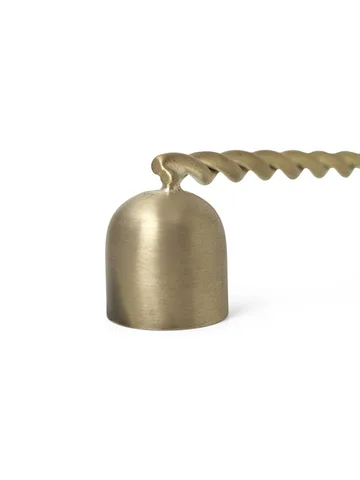 Twist ljussläckare - brass - Ferm Living