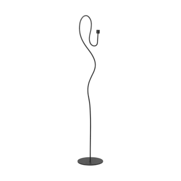 Valse golvljusstake - Black - Ferm Living