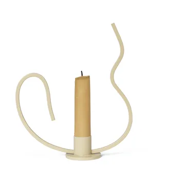 Valse ljusstake low - Cashmere - Ferm Living