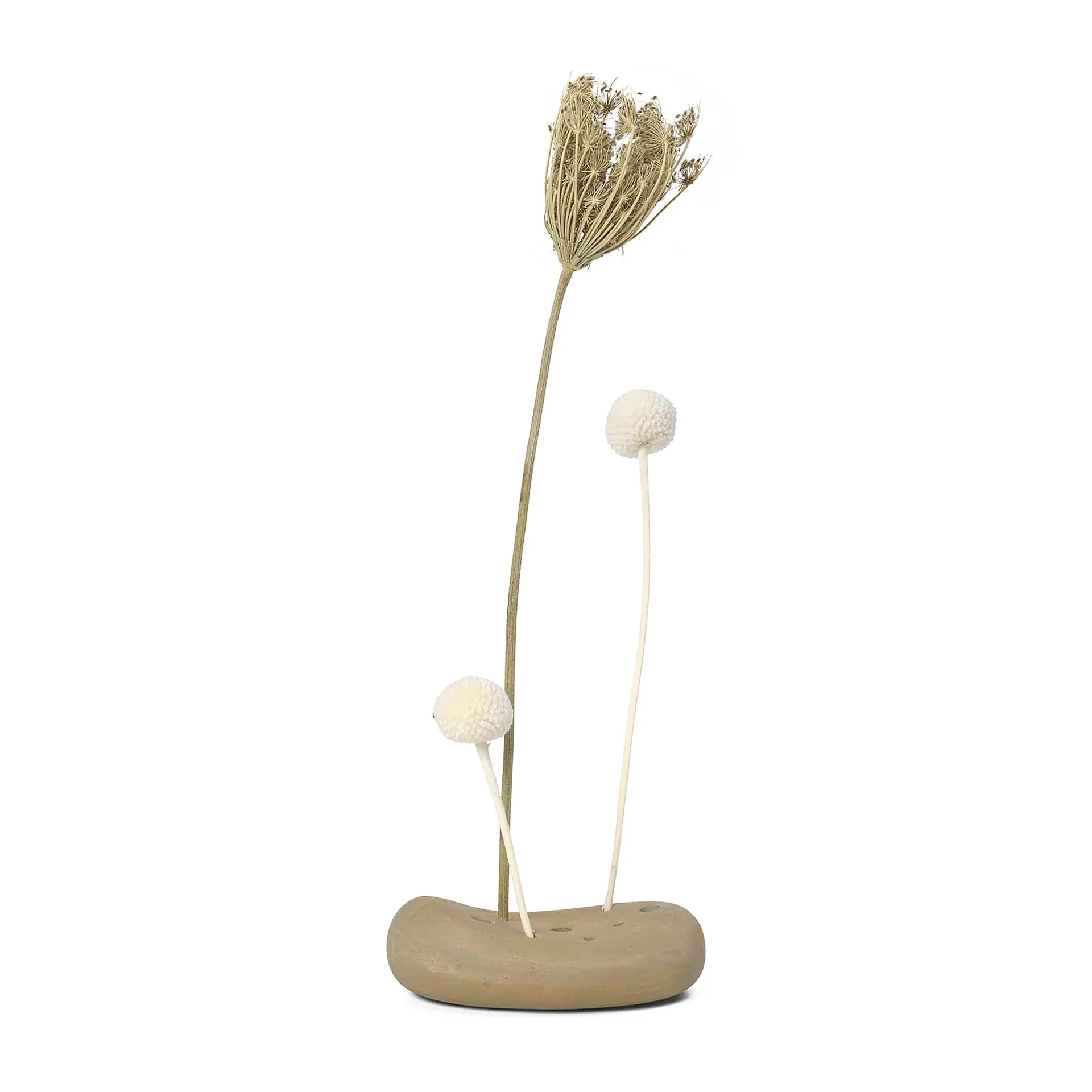 Vanitas Flower Stone vas, Sand Ferm Living