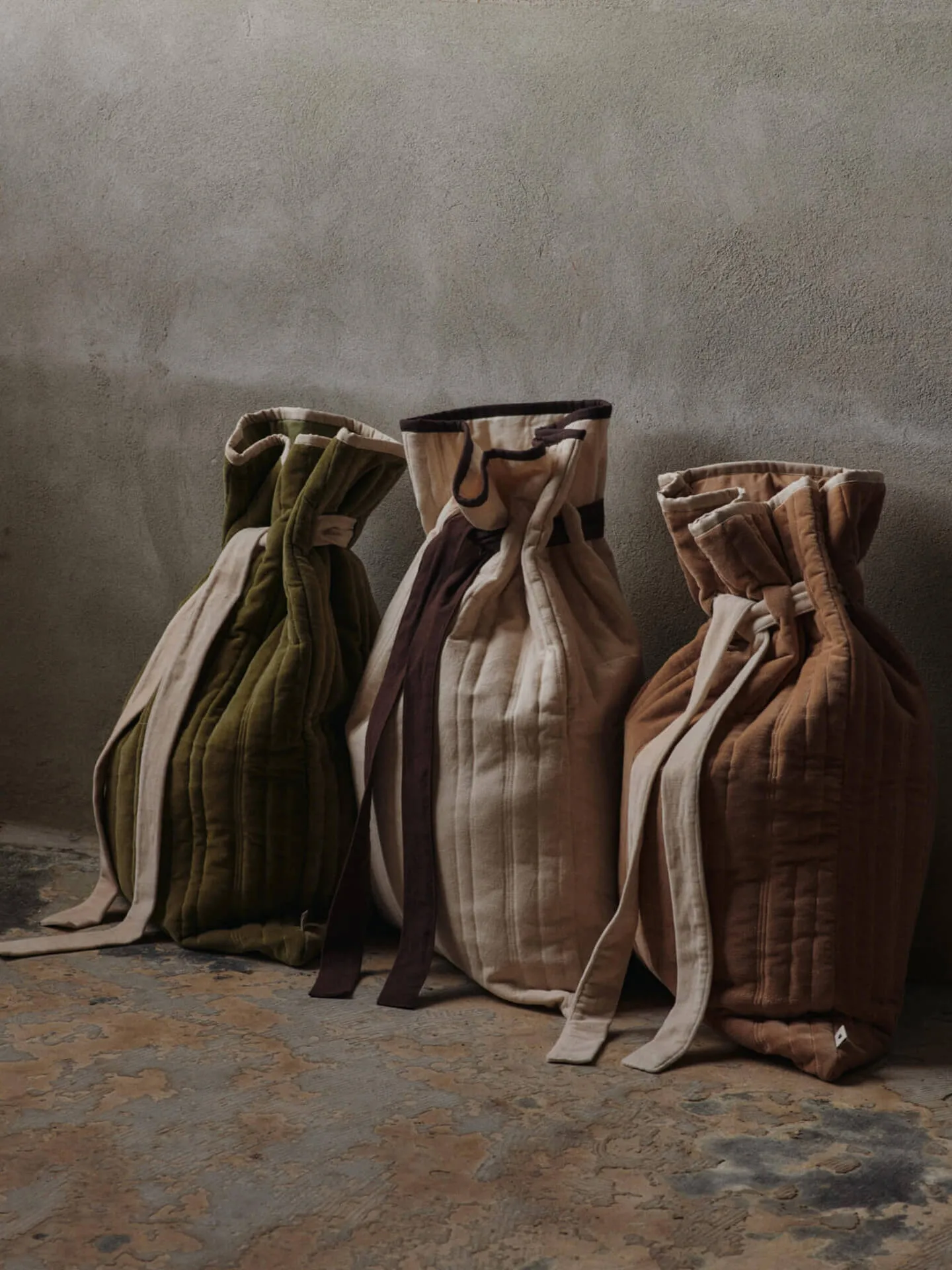 Vari quilted säck 50x70 cm, Cotton-natural Ferm Living