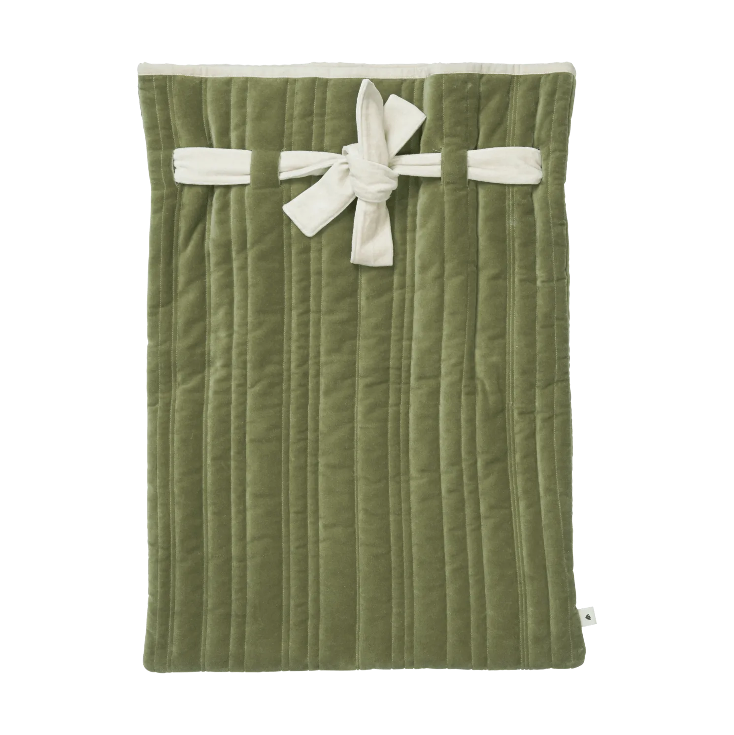 Vari quilted säck 50x70 cm, Velvet-khaki Ferm Living