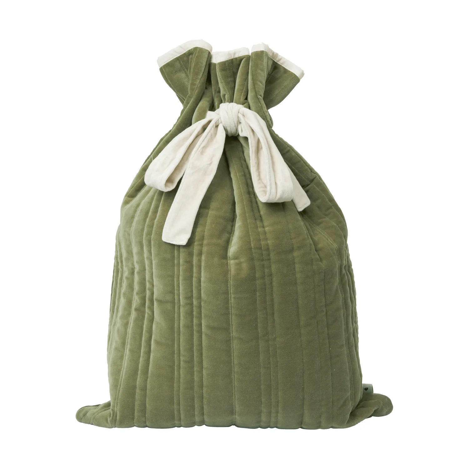 Vari quilted säck 50x70 cm, Velvet-khaki Ferm Living