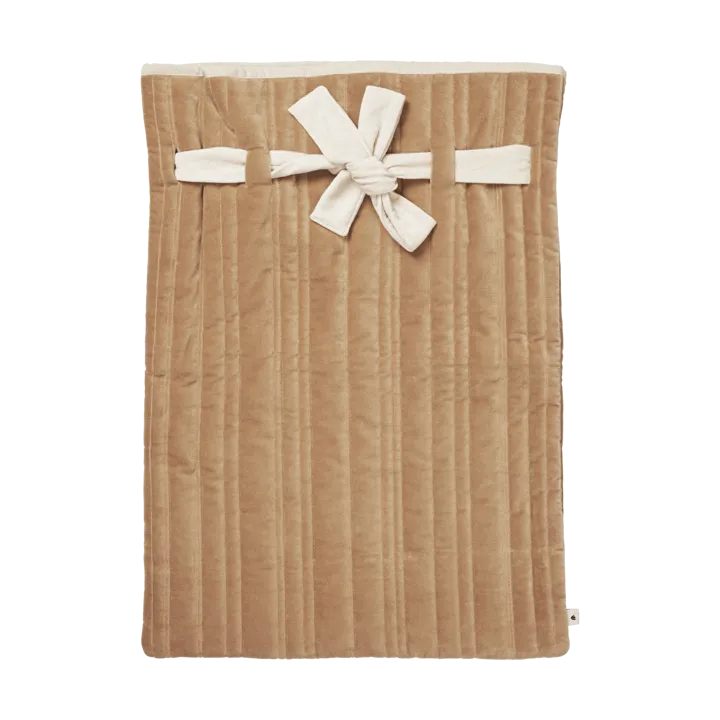 Vari quilted säck 50x70 cm - Velvet-tan - Ferm Living