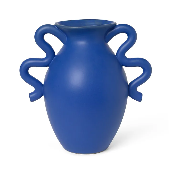 Verso vas 27 cm - Bright Blue - Ferm Living