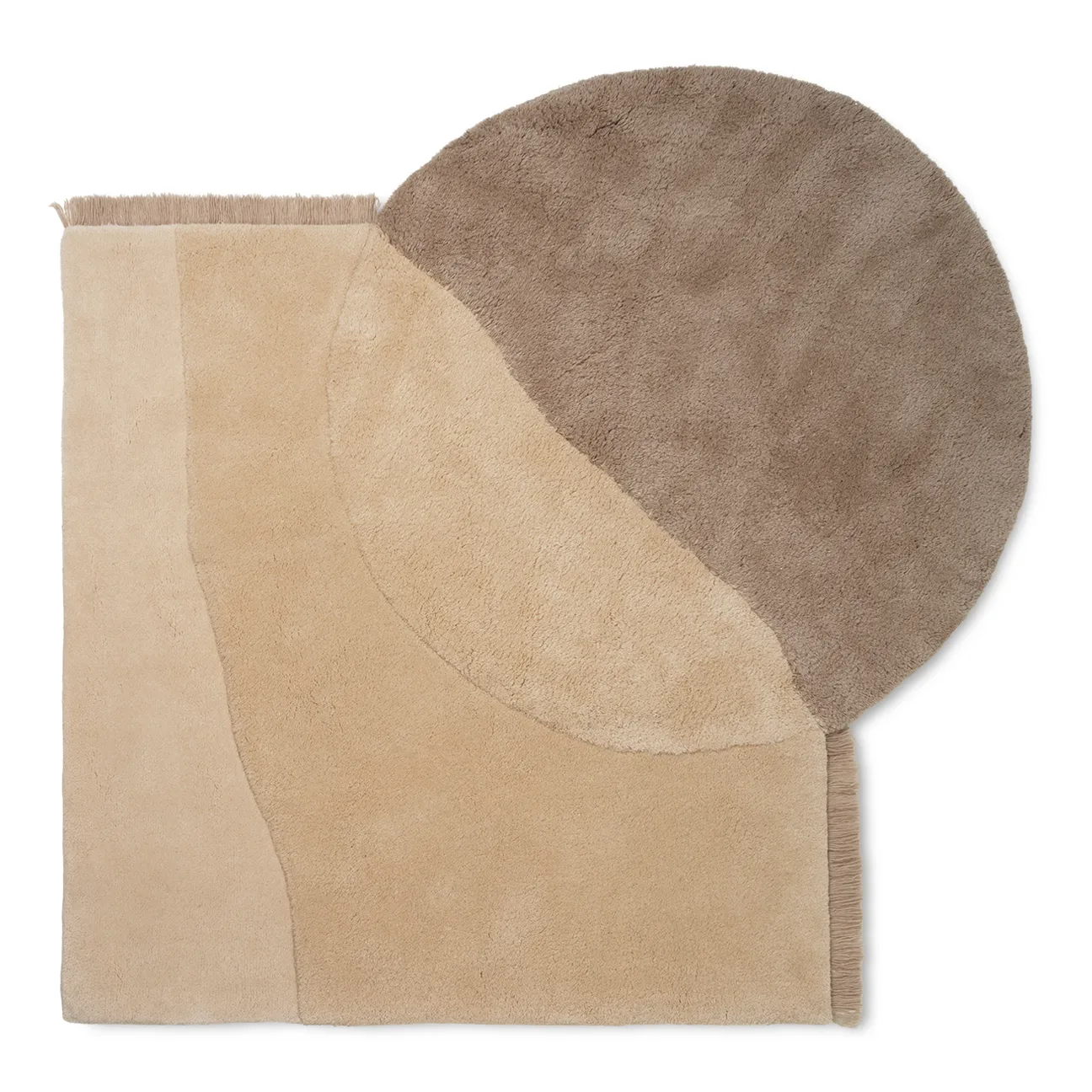 View matta 140x180 cm, Beige Ferm Living