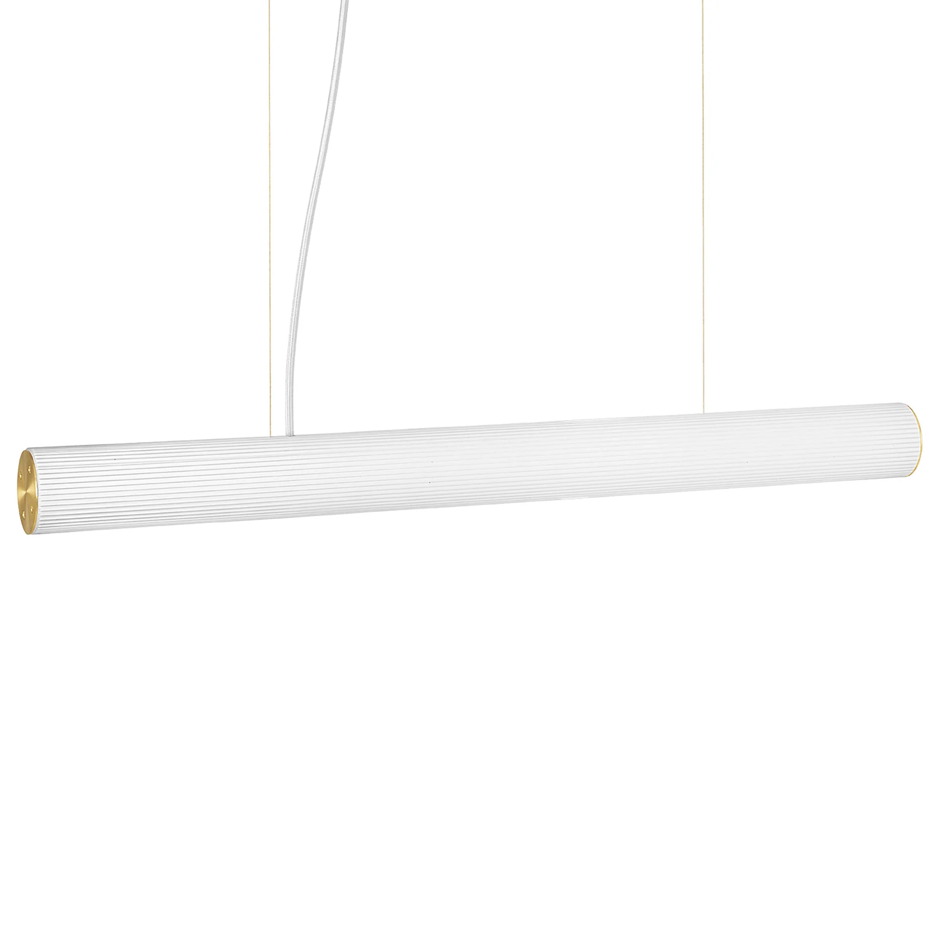 Vuelta pendel 100 cm, Vit-mässing Ferm Living