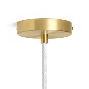 Vuelta pendel 60 cm - Vit-mässing - Ferm Living