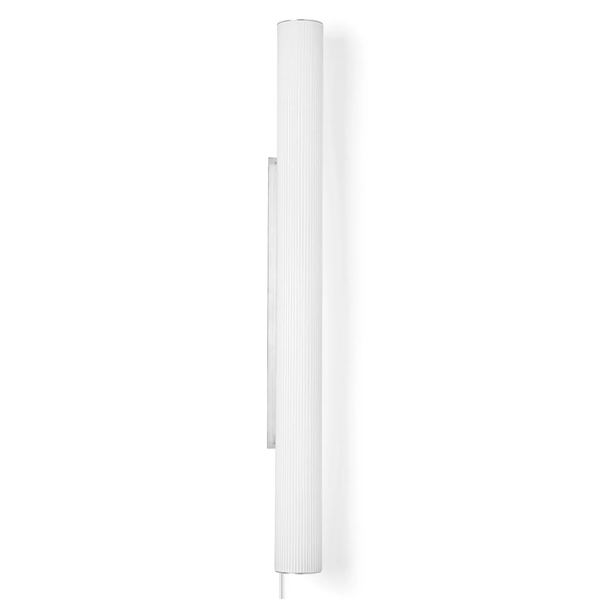 Vuelta vägglampa 100 cm, Vit-rostfritt stål Ferm Living