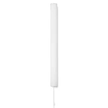 Vuelta vägglampa 100 cm - Vit-rostfritt stål - Ferm Living