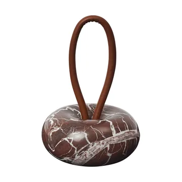 Wa dörrstopp - Rosso Levanto marmor, Ø14 cm - Ferm Living