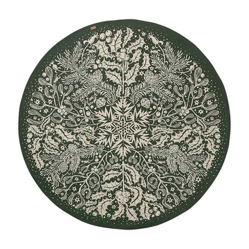 Winter Forest Tree julgransmatta - dark green - Ferm Living