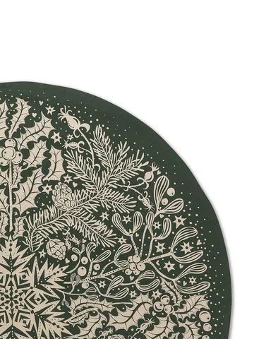 Winter Forest Tree julgransmatta - dark green - Ferm Living