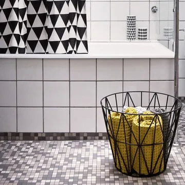 Wire korg svart - small - Ferm Living