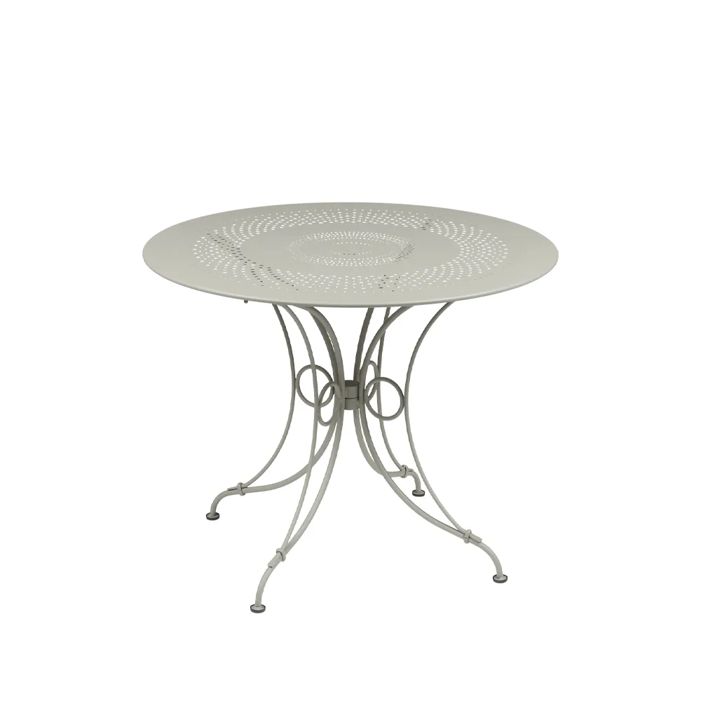 1900 bord Ø96 cm, Clay grey (grå) Fermob