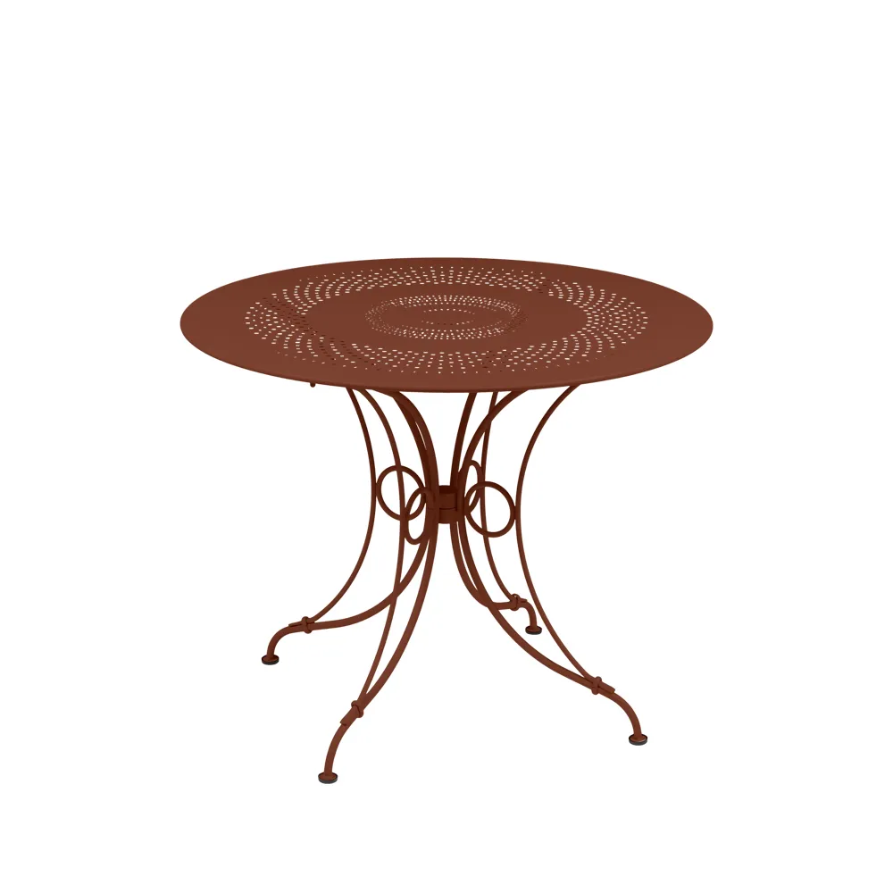 1900 bord Ø96 cm, Red ochre (röd) Fermob
