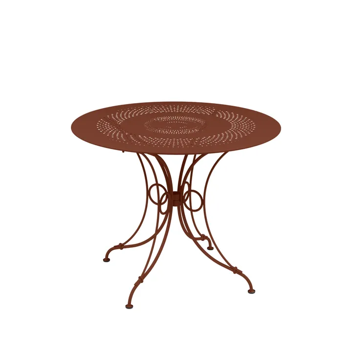 1900 bord Ø96 cm - Red ochre (röd) - Fermob
