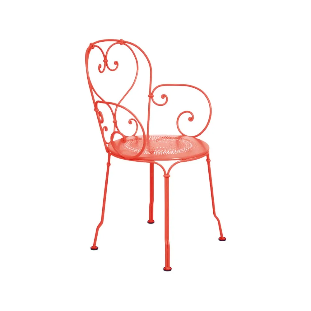 1900 karmstol, Capucine (orange) Fermob