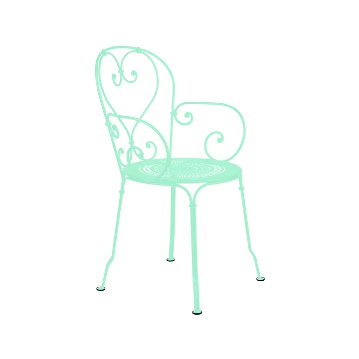 1900 karmstol - Opaline green (grön) - Fermob