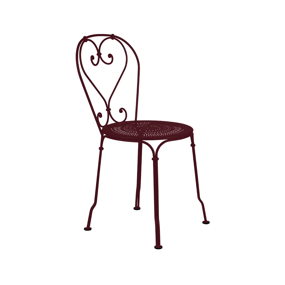 1900 stol, Black cherry (vinröd) (vinröd) Fermob