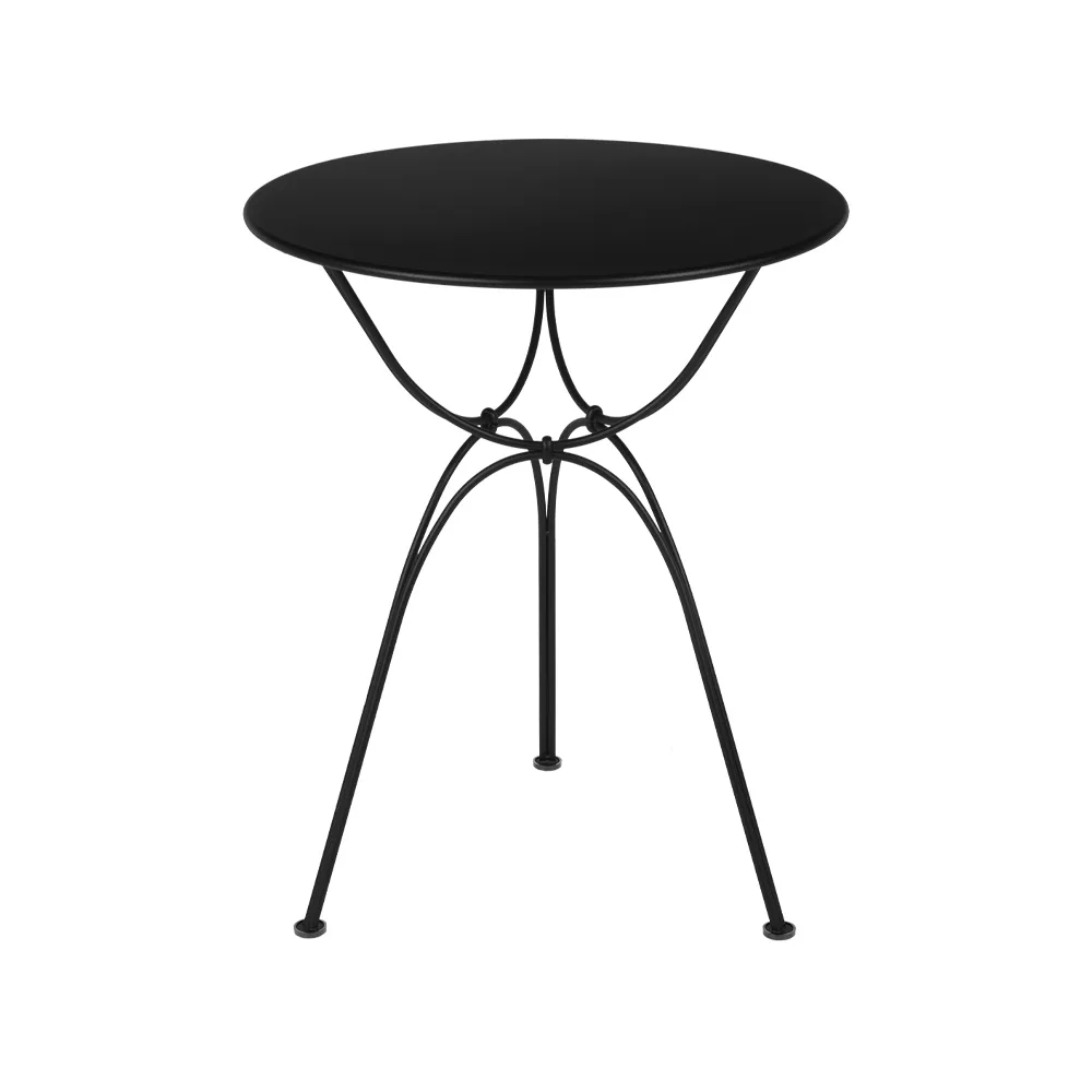 Airloop bord, ø60 cm, Liquorice (svart) Fermob