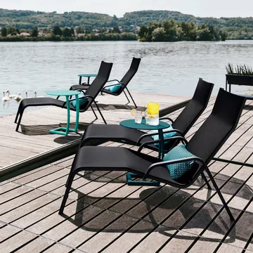 Alize Offset bord lågt - Black cherry (vinröd) - Fermob