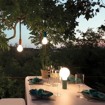 Aplô bordslampa - Red ochre (röd) - Fermob