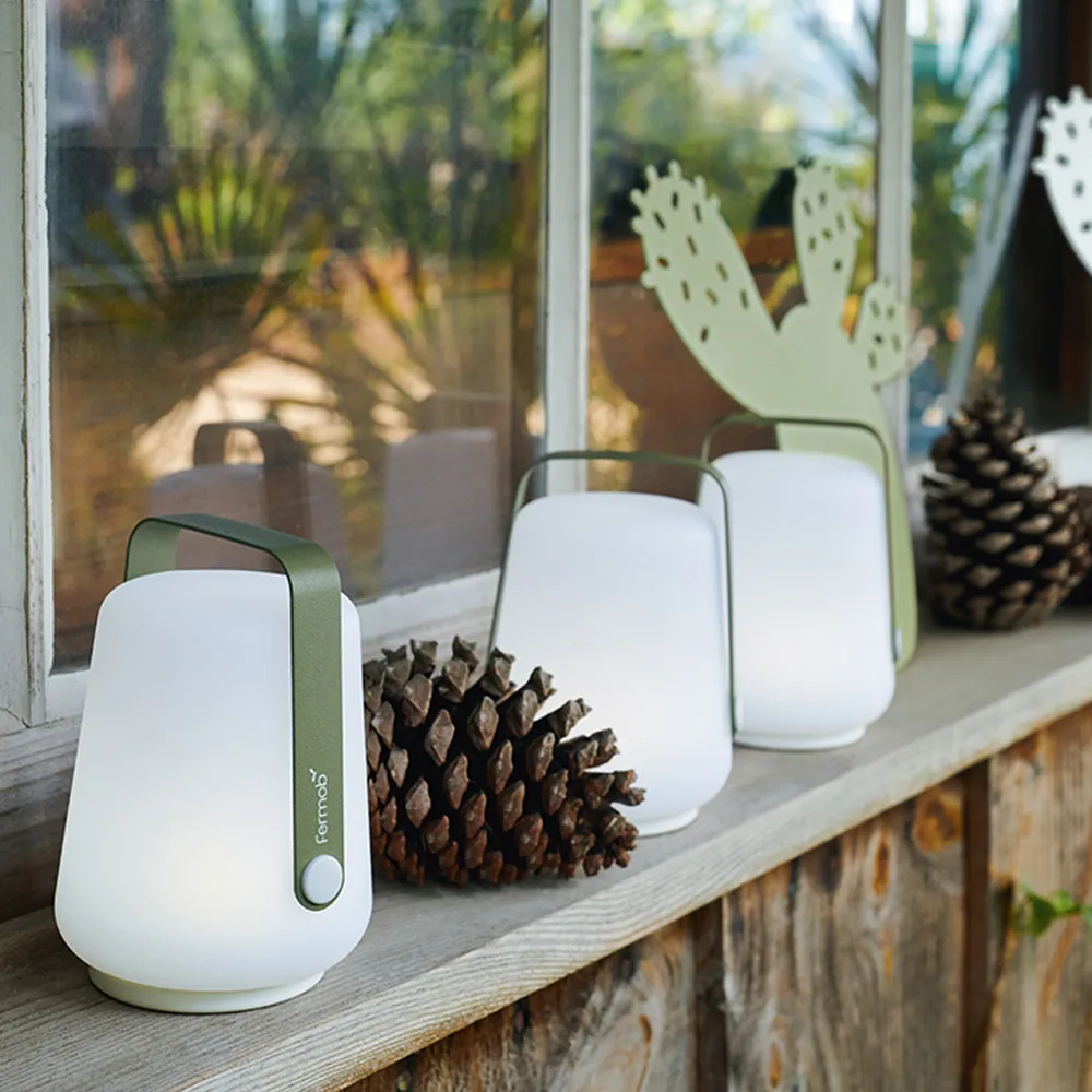 Balad bordslampa LED 3-pack, Red ochre (röd)-mini Fermob