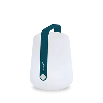 Balad portabel bordslampa LED - Acapulco blue (blå)-liten - Fermob