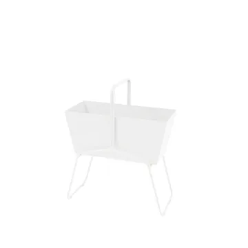 Basket high planteringsbox - Cotton white (vit) - Fermob