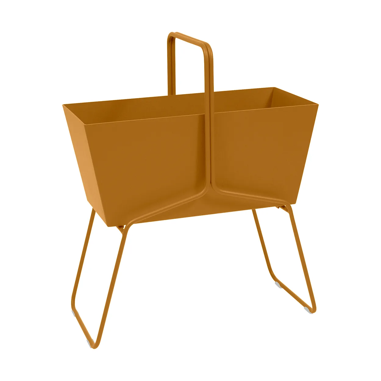 Basket high planteringsbox, Gingerbread (brun) Fermob