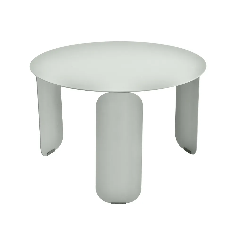 Bebop Ø60 bord lågt, Clay grey (grå) Fermob