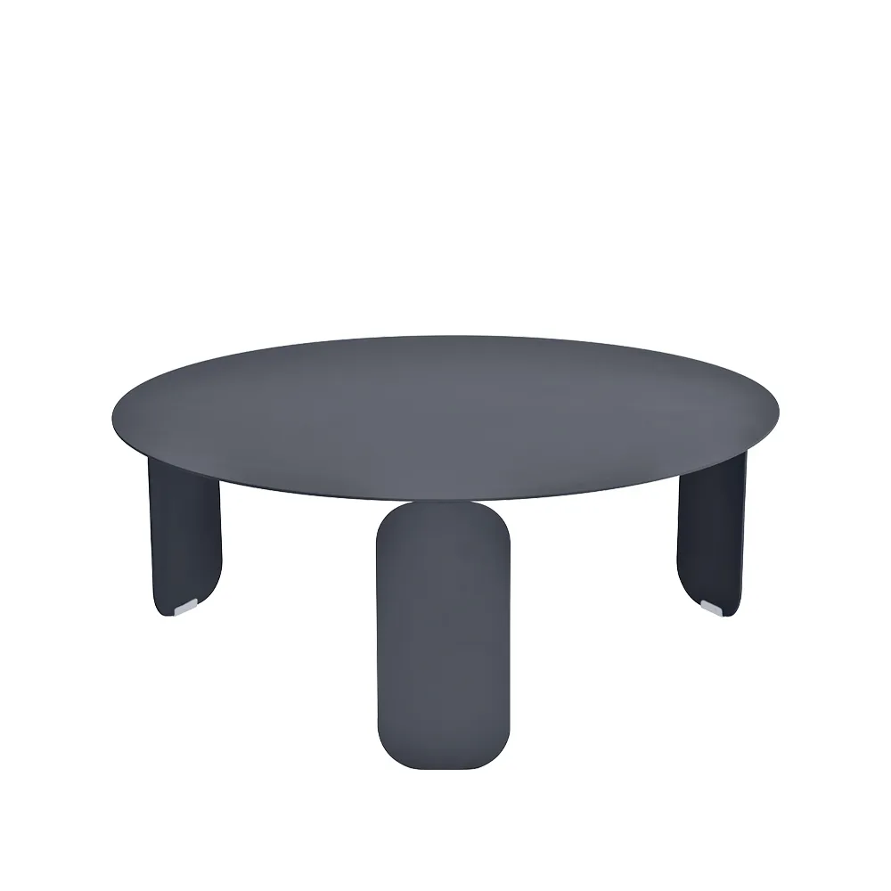 Bebop Ø80 bord lågt, Anthracite (grå) Fermob