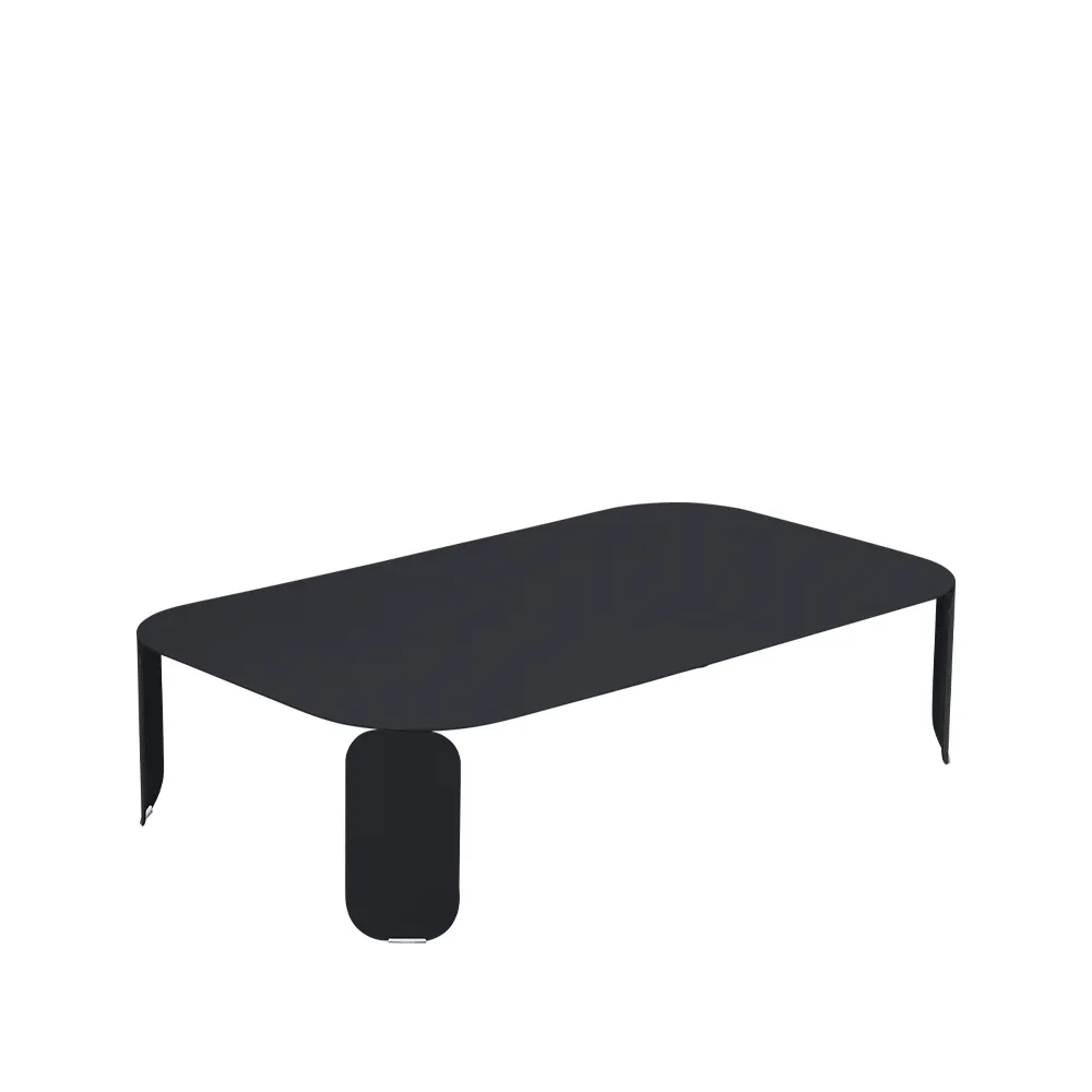 Bebop bord 120x70 cm, Anthracite (grå), h.29 cm Fermob
