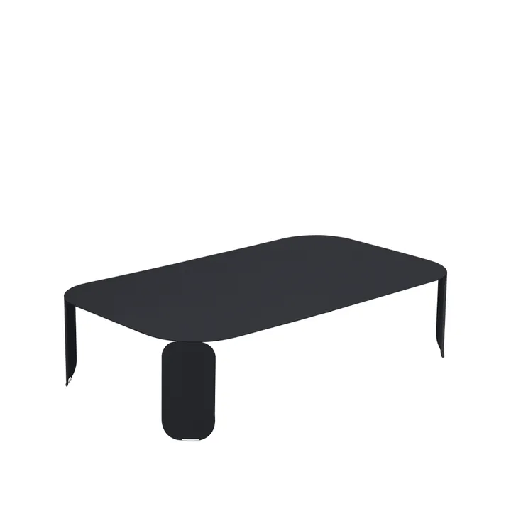 Bebop bord 120x70 cm - Anthracite (grå), h.29 cm - Fermob