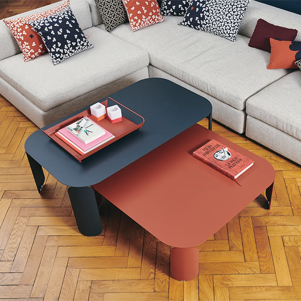 Bebop bord 120x70 cm, Anthracite (grå), h.29 cm Fermob