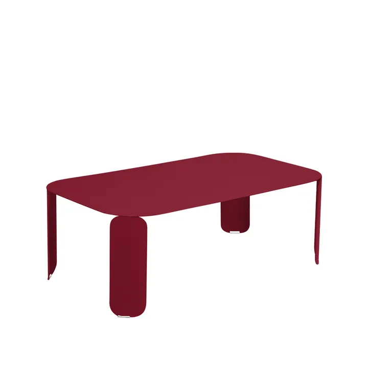Bebop bord 120x70 cm - Chili (röd), h.42 cm - Fermob