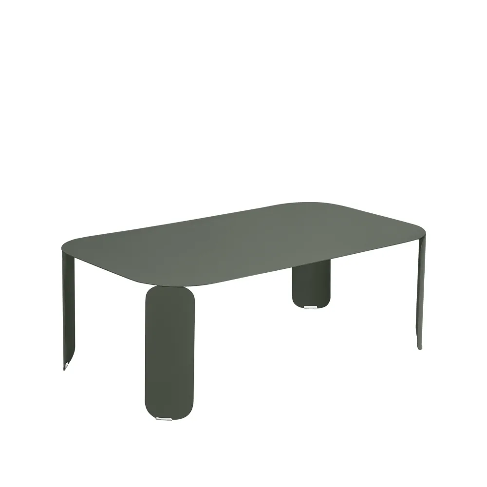 Bebop bord 120x70 cm, Rosemary (grön), h.42 cm Fermob