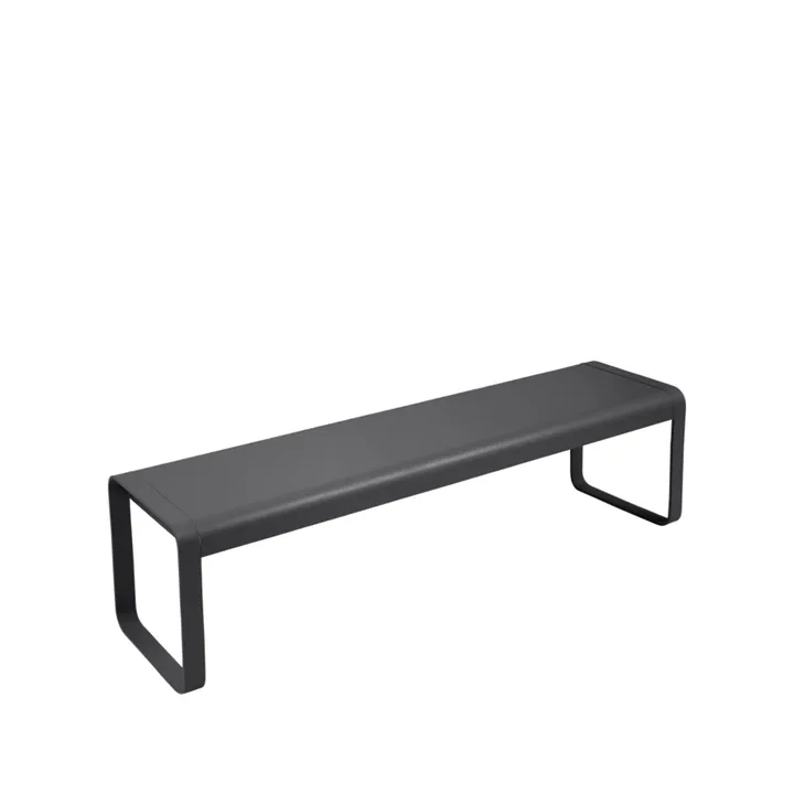 Bellevie bänk - Anthracite (grå) - Fermob
