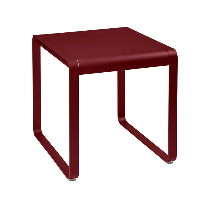 Bellevie bord, 74x80 cm - Chili (röd) - Fermob