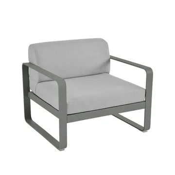 Bellevie fåtölj - Rosemary (grön), flannel grey dyna - Fermob
