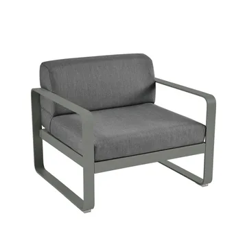 Bellevie fåtölj - Rosemary (grön), graphite grey dyna - Fermob