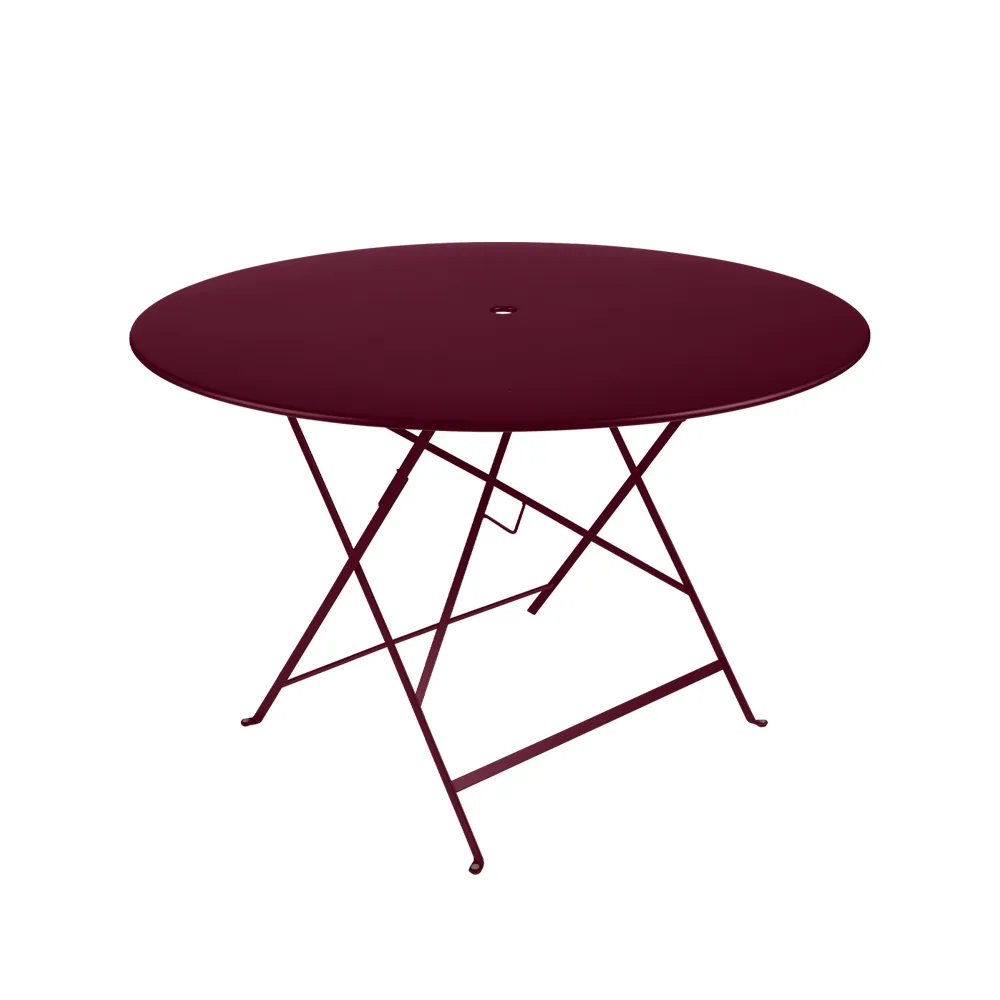 Bistro bord Ø117 cm, Black cherry (vinröd) Fermob